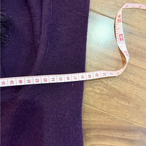 Mulberry Rich Purple Wool Garment - Picture 11 of 11